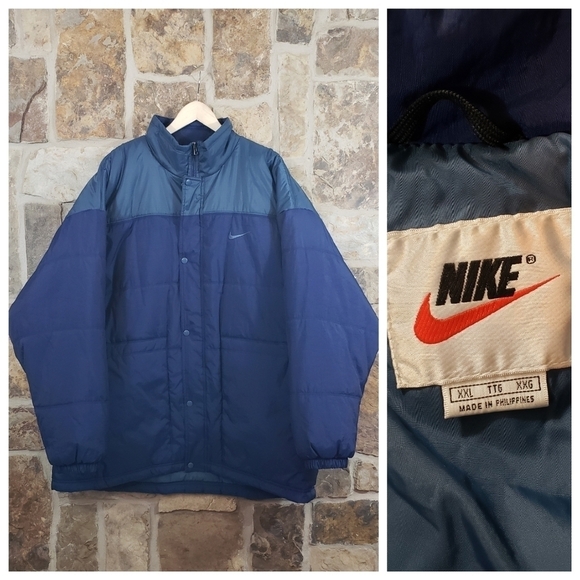 VINTAGE Nike XXL Swoosh Jacket Coat
